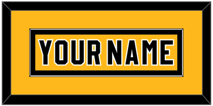 Pittsburgh Nameplate - Alternate Gold (1980-1981) - Essential Tier 2