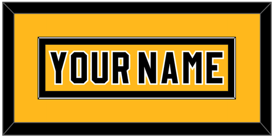 Pittsburgh Nameplate - Alternate Gold (1980-1981) - Essential Tier 2