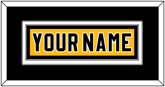Pittsburgh Nameplate - Alternate Gold (1980-1981) - Signature Tier 3