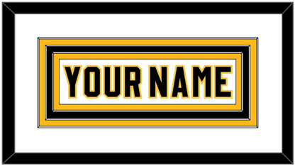 Pittsburgh Nameplate - Home White (1980-1981) - Premier Tier 1