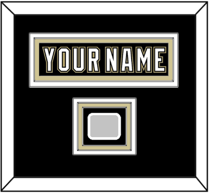 Pittsburgh Nameplate & Logo Patch - Black Jersey (2000-2007) - Premier Tier 3