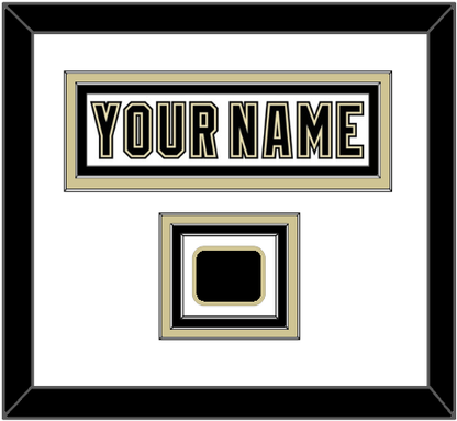 Pittsburgh Nameplate & Logo Patch - White Jersey (2002-2007) - Premier Tier 1