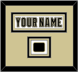 Pittsburgh Nameplate & Logo Patch - White Jersey (2002-2007) - Triple Mat 2