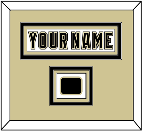 Pittsburgh Nameplate & Logo Patch - White Jersey (2002-2007) - Premier Tier 2