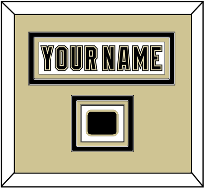 Pittsburgh Nameplate & Logo Patch - White Jersey (2002-2007) - Premier Tier 2