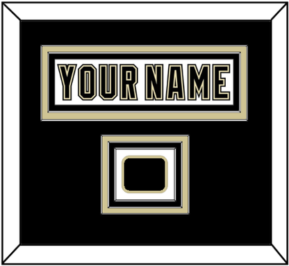 Pittsburgh Nameplate & Logo Patch - White Jersey (2002-2007) - Premier Tier 3