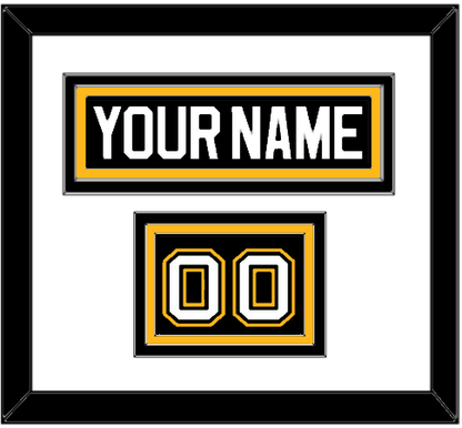 Pittsburgh Nameplate & Shoulder Number
