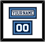 Pittsburgh Nameplate & Number (Shoulder) - Home White (1977-1980) - Triple Mat 1