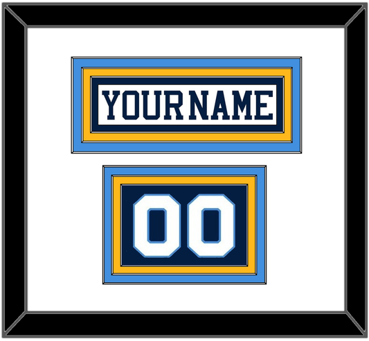 Pittsburgh Nameplate & Number (Shoulder) - Home White (1977-1980) - Premier Tier 2