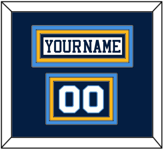 Pittsburgh Nameplate & Number (Shoulder) - Home White (1977-1980) - Premier Tier 3
