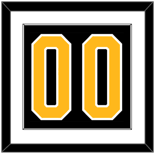Pittsburgh Number (Back) - Road Black (1980-1981) - Essential Tier 1