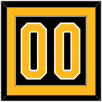 Pittsburgh Number (Back) - Road Black (1980-1981) - Essential Tier 2