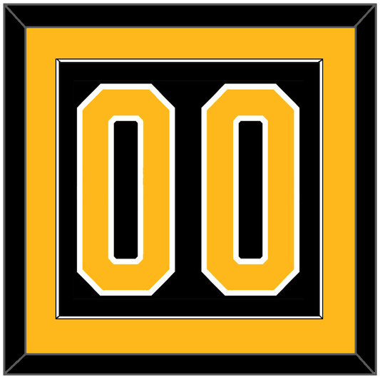 Pittsburgh Number (Back) - Road Black (1980-1981) - Essential Tier 2