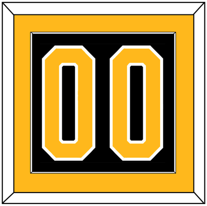 Pittsburgh Number (Back) - Road Black (1980-1981) - Essential Tier 2