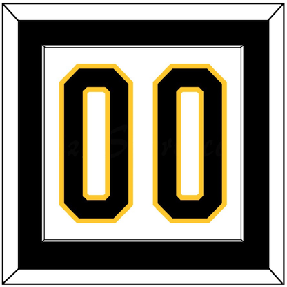 Pittsburgh Number (Back) - Home White (1980-1981) - Essential Tier 1