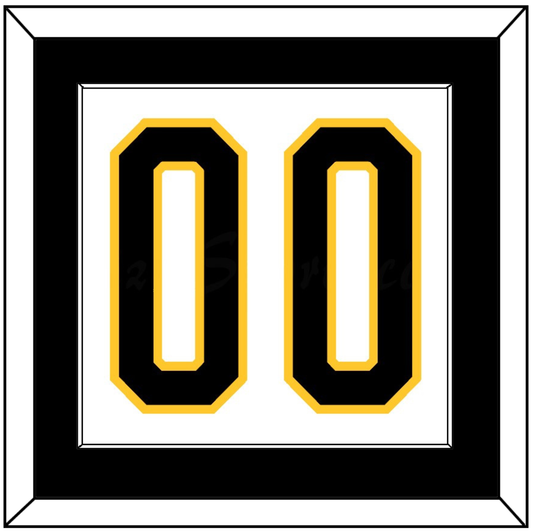Pittsburgh Number (Back) - Home White (1980-1981) - Essential Tier 1