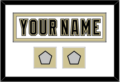 Pittsburgh Nameplate & 2 Stanley Cup Finals Patches - Road White (2007-2016) - Essential Tier 1