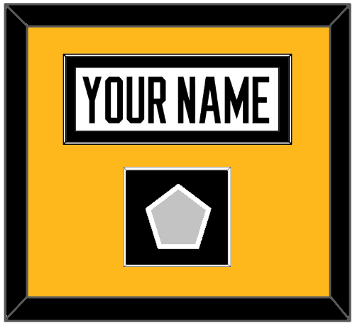 Pittsburgh Nameplate & Stanley Cup Finals Patch - Road White - Essential Tier 2