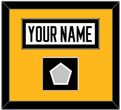 Pittsburgh Nameplate & Stanley Cup Finals Patch - Road White - Essential Tier 2