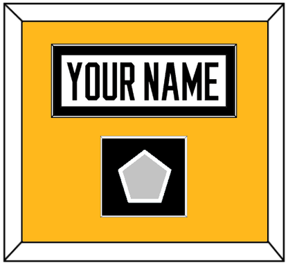 Pittsburgh Nameplate & Stanley Cup Finals Patch - Road White - Essential Tier 2