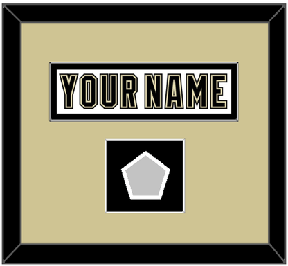 Pittsburgh Nameplate & Stanley Cup Champions Patch - Road White (2007-2016) - Essential Tier 2