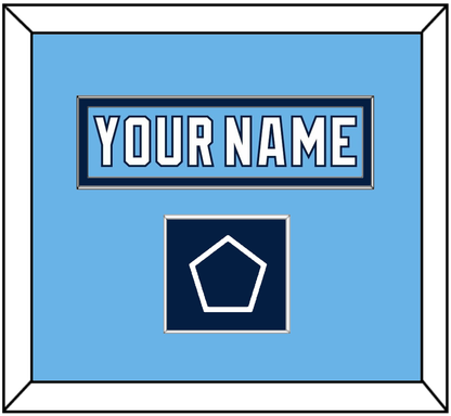 Pittsburgh Nameplate & 2008 Winter Classic Patch - Powder Blue Jersey - Essential Tier 2