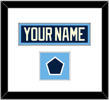 Pittsburgh Nameplate & 2011 Winter Classic Patch - Blue Jersey - Essential Tier 1