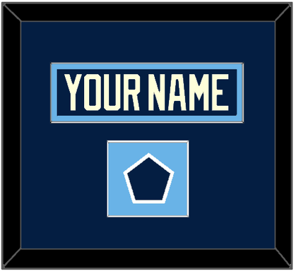 Pittsburgh Nameplate & 2011 Winter Classic Patch - Blue Jersey - Essential Tier 2