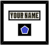 Pittsburgh Nameplate & 2014 Stadium Series-Chicago Patch - White Jersey - Single Mat 1