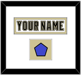 Pittsburgh Nameplate & 2014 Stadium Series-Chicago Patch - White Jersey - Single Mat 2