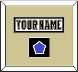 Pittsburgh Nameplate & 2014 Stadium Series-Chicago Patch - White Jersey - Single Mat 3