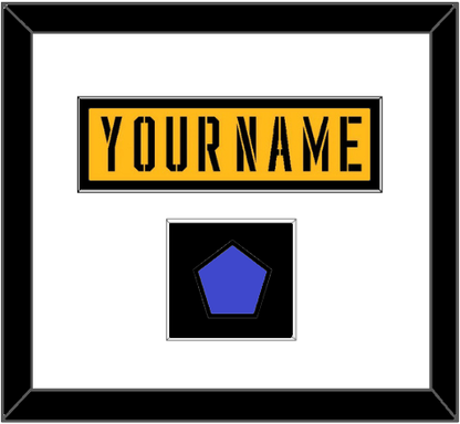 Pittsburgh Nameplate & 2017 Stadium Series Patch - Gold Jersey - Essential Tier 1