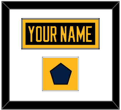 Pittsburgh Nameplate & 2019 Stadium Series Patch - Black Jersey - Essential Tier 1