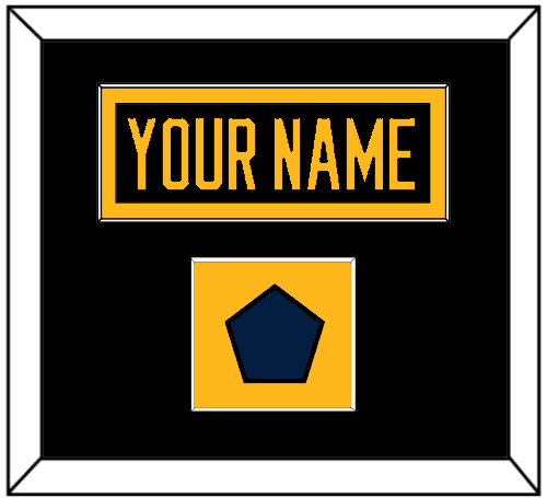 Pittsburgh Nameplate & 2019 Stadium Series Patch - Black Jersey - Essential Tier 2