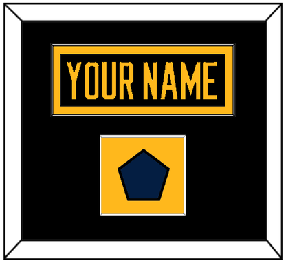 Pittsburgh Nameplate & 2019 Stadium Series Patch - Black Jersey - Essential Tier 2