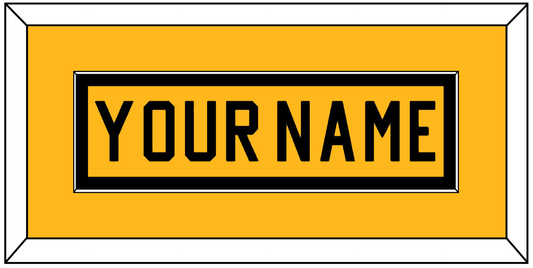 Pittsburgh Nameplate - Alternate Gold (1981-1983) - Essential Tier 2