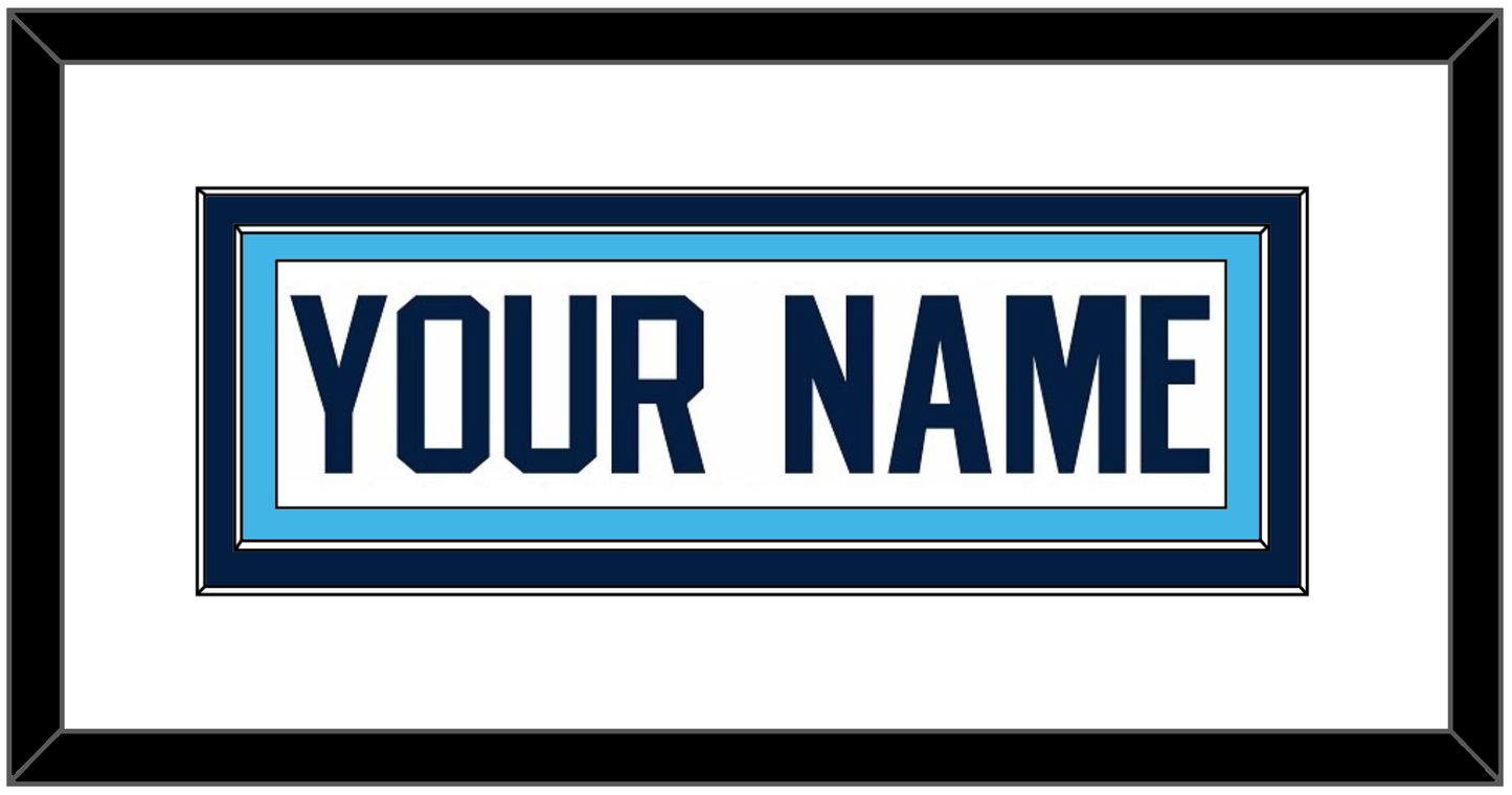 Pittsburgh Nameplate - Home White (1970-1972) - Signature Tier 1