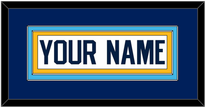 Pittsburgh Nameplate - Home White (1970-1972) - Signature Tier 3