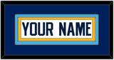 Pittsburgh Nameplate - Home White (1970-1972) - Double Mat 3