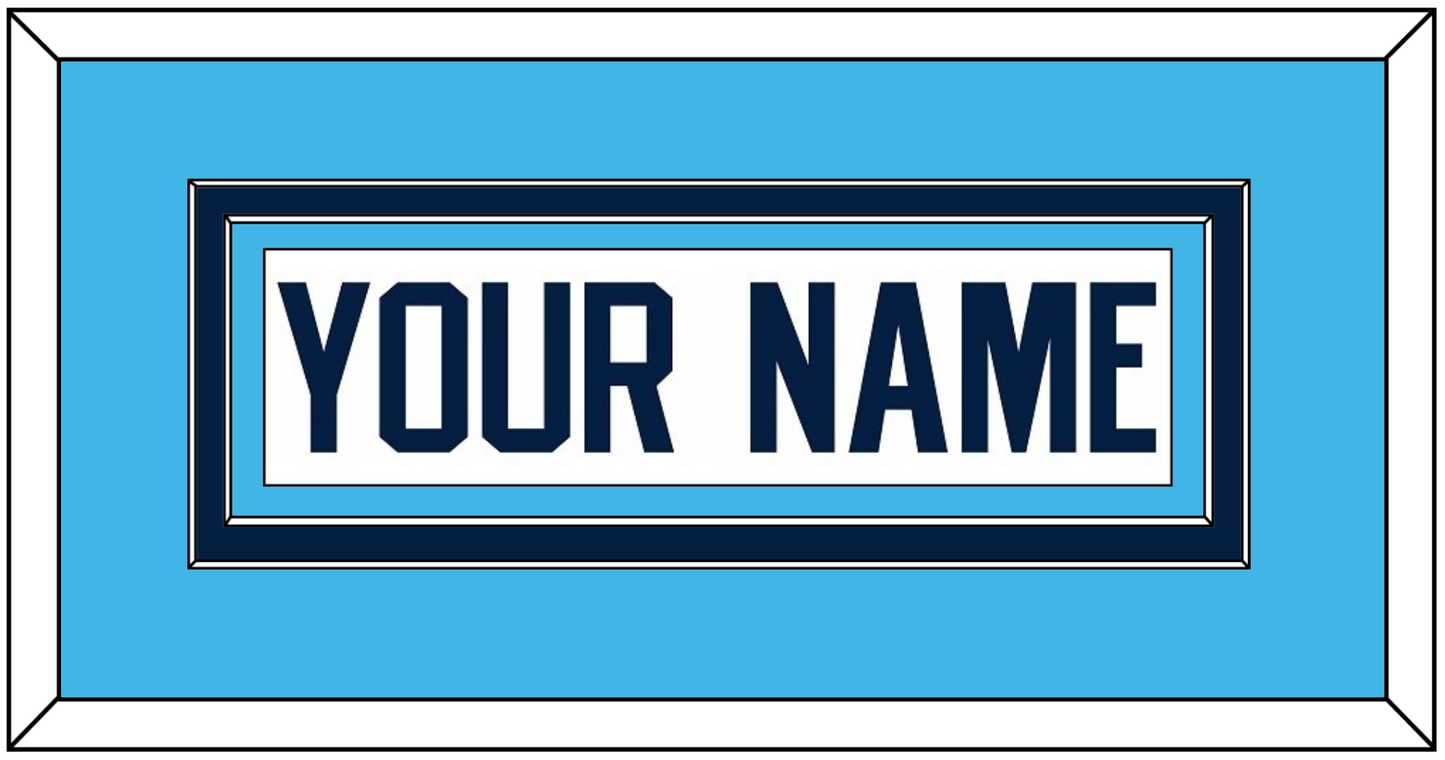 Pittsburgh Nameplate - Home White (1970-1972) - Signature Tier 4