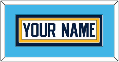 Pittsburgh Nameplate - Home White (1970-1972) - Signature Tier 5