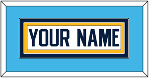 Pittsburgh Nameplate - Home White (1970-1972) - Double Mat 5