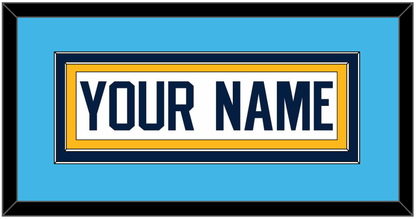 Pittsburgh Nameplate - Home White (1970-1972) - Signature Tier 5