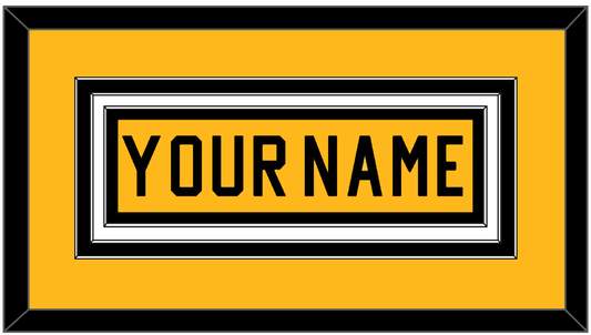 Pittsburgh Nameplate - Home Gold (1983-1984) - Premier Tier 2