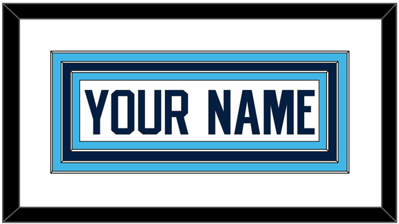 Pittsburgh Nameplate - Home White (1970-1972) - Triple Mat 1