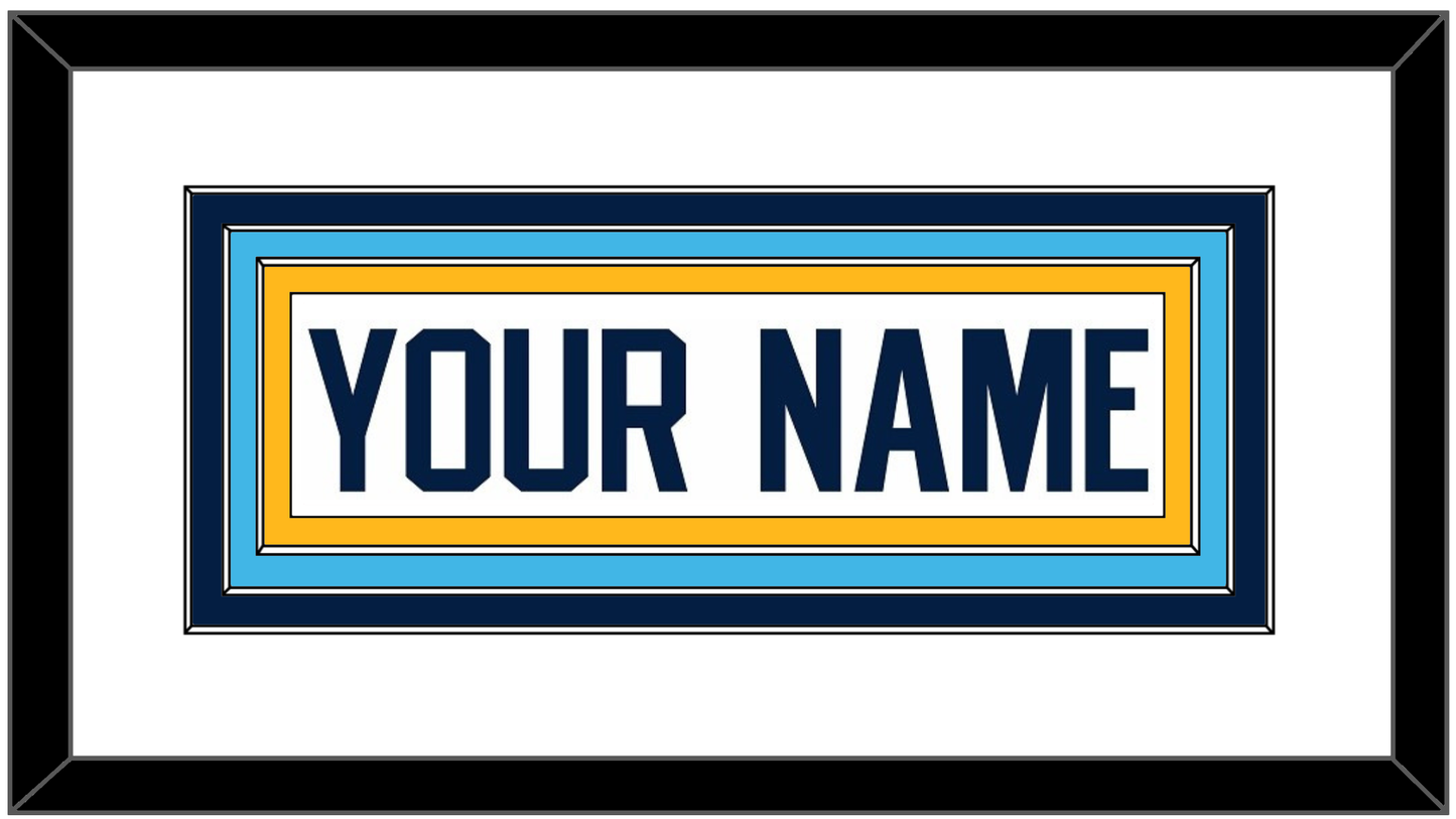 Pittsburgh Nameplate - Home White (1970-1972) - Premier Tier 2