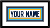 Pittsburgh Nameplate - Home White (1970-1972) - Triple Mat 2