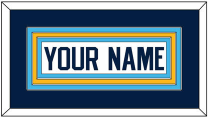 Pittsburgh Nameplate - Home White (1970-1972) - Premier Tier 3