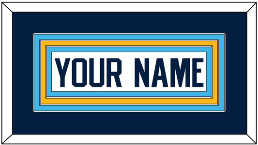Pittsburgh Nameplate - Home White (1970-1972) - Premier Tier 3