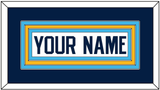 Pittsburgh Nameplate - Home White (1970-1972) - Triple Mat 3